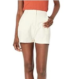BCBGMAXAZRIA Cotton Women's Relaxed Front Pocket Belt Loop Short NWT